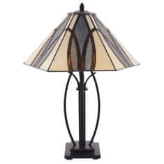 Clayre & Eef Stolní lampa Tiffany ART DECO 5LL-5913