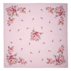 Clayre & Eef Ubrus DOTTY ROSE DTR01