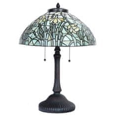 Clayre & Eef Stolní lampa Tiffany FLOWERS 5LL-6037