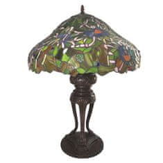 Clayre & Eef Stolní lampa Tiffany FLOWERS 5LL-6055