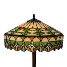 Clayre & Eef Stolní lampa Tiffany TRIANGLE 5LL-6086
