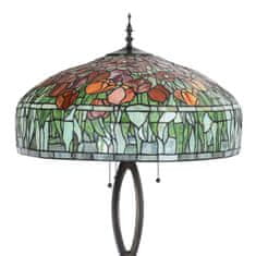 Clayre & Eef Stojací lampa Tiffany TULIPS 5LL-6041