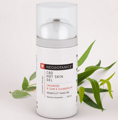 NEOBOTANICS HOT SKIN GEL, 50 ml - prohřívající emulzní gel na bolavé a namožené svaly a klouby