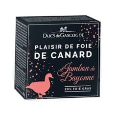 Ducs de Gascogne  PLAISIR Z KACHNÍCH FOIE GRAS (20%) S BAYONSKOU ŠUNKOU, 65G