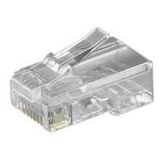 LTC Konektor UTP CAT6 RJ45 nestíněný, skládaný