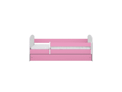 Kocot kids Dětská postel Classic II růžová, varianta 80x160, bez šuplíků, bez matrace