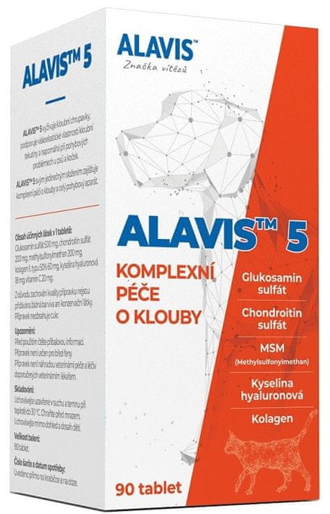 Alavis 5 pro psy a kočky 90tbl