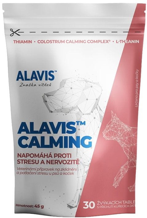 Alavis Calmin pro psy a kočky 45g (30tbl)