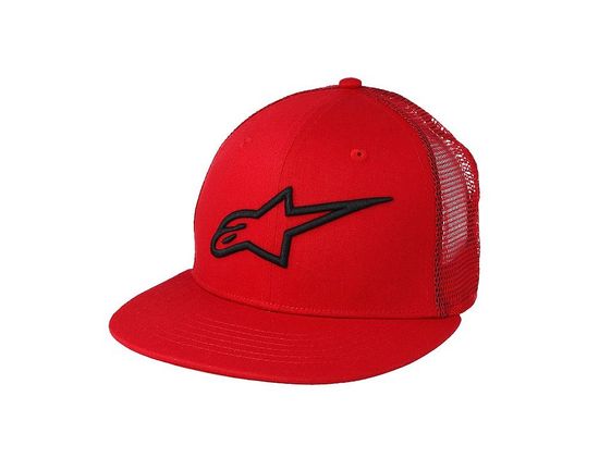 Alpinestars kšiltovka CORP TRUCKER, (červeno/černá)