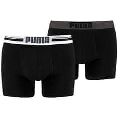 Puma Pánské trenýrky Placed Logo Boxer 2P 906519 03 - M