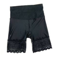 Kompresní kalhotky s krajkou – Royal Lace, černá, XXL/XXXL