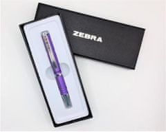Zebra Kuličkové pero "SL-F1", metalická fialová, 0,24 mm, teleskopické, 23478-24