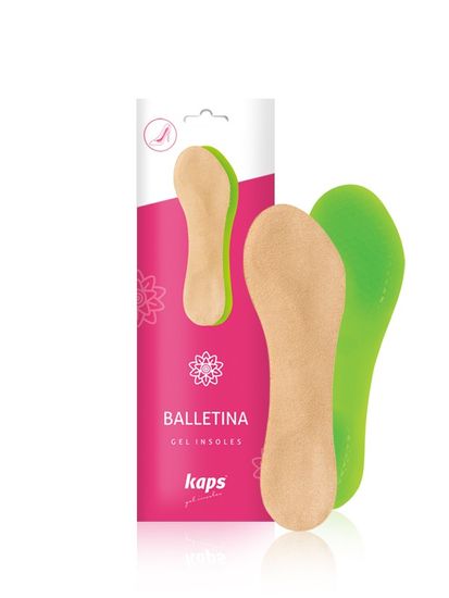 Kaps Ballerina prémiové gelové tvarované vložky do dámských bot