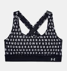 Under Armour Dámská sportovní podprsenka Under Armour Mid Crossback Bra - černá