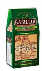 Basilur Cejlonský 100% zelený čaj. 100g. Island of Tea Ceylon Green