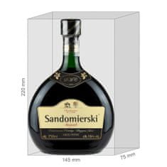 Ami Honey Medovina Sandomierski Dwójniak 0,75 l | Med víno medové víno | 750 ml | 16 % alkoholu