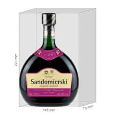 Ami Honey Medovina Sandomierski Dwójniak Maliniak 0,75 l | Med víno medové víno | 750 ml | 16 % alkoholu