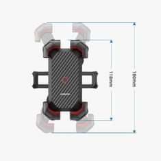 Joyroom Bike Mount držák na mobil na kolo, černý