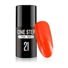 Nehtyprofi Gel lak na nehty One step č. 21 - pastelově oranžová 5ml