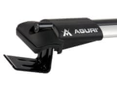 Aguri Střešní nosič AUDI A4 (Allroad, Kombi 5 D 15-) Komplet - Hliník - Stříbrný -15 min. montáž - PRESTIGE