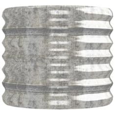 Petromila Vyvýšený záhon práškově lakovaná ocel 152x40x36 cm stříbrný