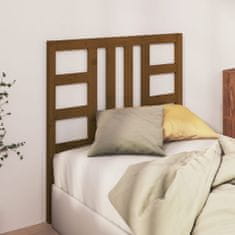 Greatstore Čelo postele medově hnědé 81 x 4 x 100 cm masivní borovice