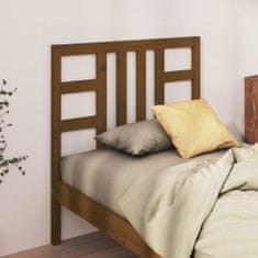 Greatstore Čelo postele medově hnědé 81 x 4 x 100 cm masivní borovice