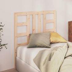 Greatstore Čelo postele 96 x 4 x 100 cm masivní borovice