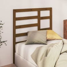 Greatstore Čelo postele medově hnědé 96 x 4 x 104 cm masivní borovice