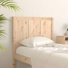 Greatstore Čelo postele 105,5 x 4 x 100 cm masivní borovice