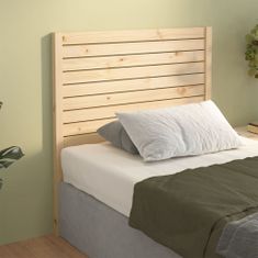 Greatstore Čelo postele 106 x 4 x 100 cm masivní borovice