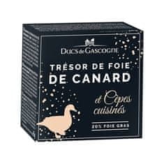 Ducs de Gascogne TRESOR Z KACHNÍCH FOIE GRAS (20%) S HŘÍBKY, 65G