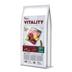 Akinu Akinu VITALITY pes dospělý střední - kuře a hovězí 12kg