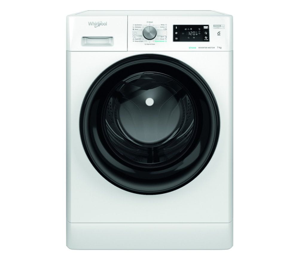 Whirlpool parní pračka FFB 7259 BV EE + záruka 10 let na motor