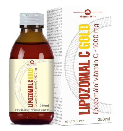 Pharma Activ LIPOZOMAL Vitamín C 1000mg GOLD 250ml