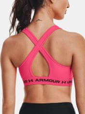 Under Armour Podprsenka Crossback Mid Bra-PNK S