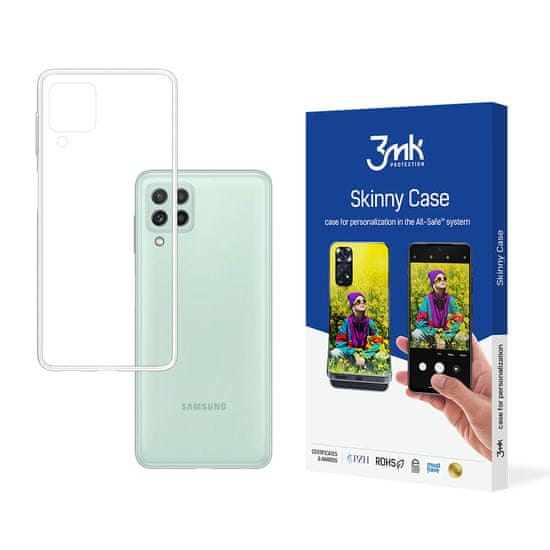 3MK Skinny pouzdro pro Samsung Galaxy A22 4G - Transparentní KP20136