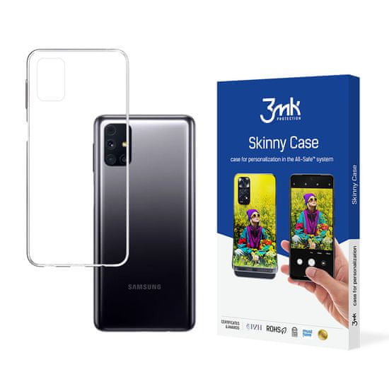 3MK Skinny pouzdro pro Samsung Galaxy M31S - Transparentní KP20100