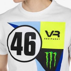 VALENTINO ROSSI Triko REPLICA ABU DHABI 2022 bílé 442306 XL