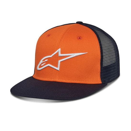 Alpinestars kšiltovka CORP TRUCKER, (oranžová/navy)