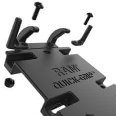 RAM MOUNTS sestava - malý držák Quick-Grip s krátkým ramenem a úchytem U-Bolt na průměr 0,5" až 1,25"