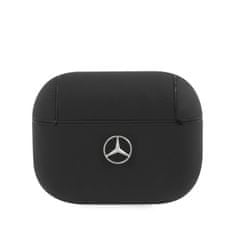 MERCEDES Kožené Pouzdro pro AirPods Pro Black