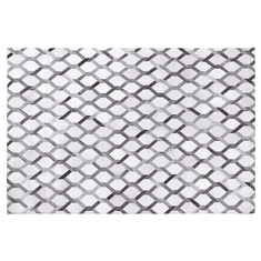 Beliani Šedý geometrický koberec 160x230 cm AYDIN