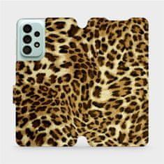 Mobiwear Flip pouzdro na mobil Samsung Galaxy A33 5G - VA33P Leopardí vzor