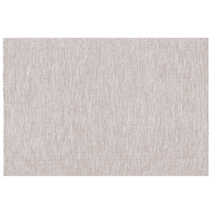 Beliani Béžový bavlněný koberec 160x230 cm DERINCE
