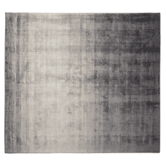 Beliani Koberec světle/tmavě šedý 200 x 200 cm krátkovlasý ERCIS