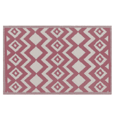 Beliani Venkovní koberec 180 x 270 cm růžový DEWAS