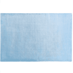 Beliani Viskózový koberec 140 x 200 cm světle modrý GESI II
