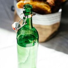 Recyklovaná láhev na pití s patentním uzávěrem Vlna