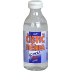 INTEREST Čistič stříbra speciál 190 ml. Nejlepší čistič na stříbrné mince a šperky.